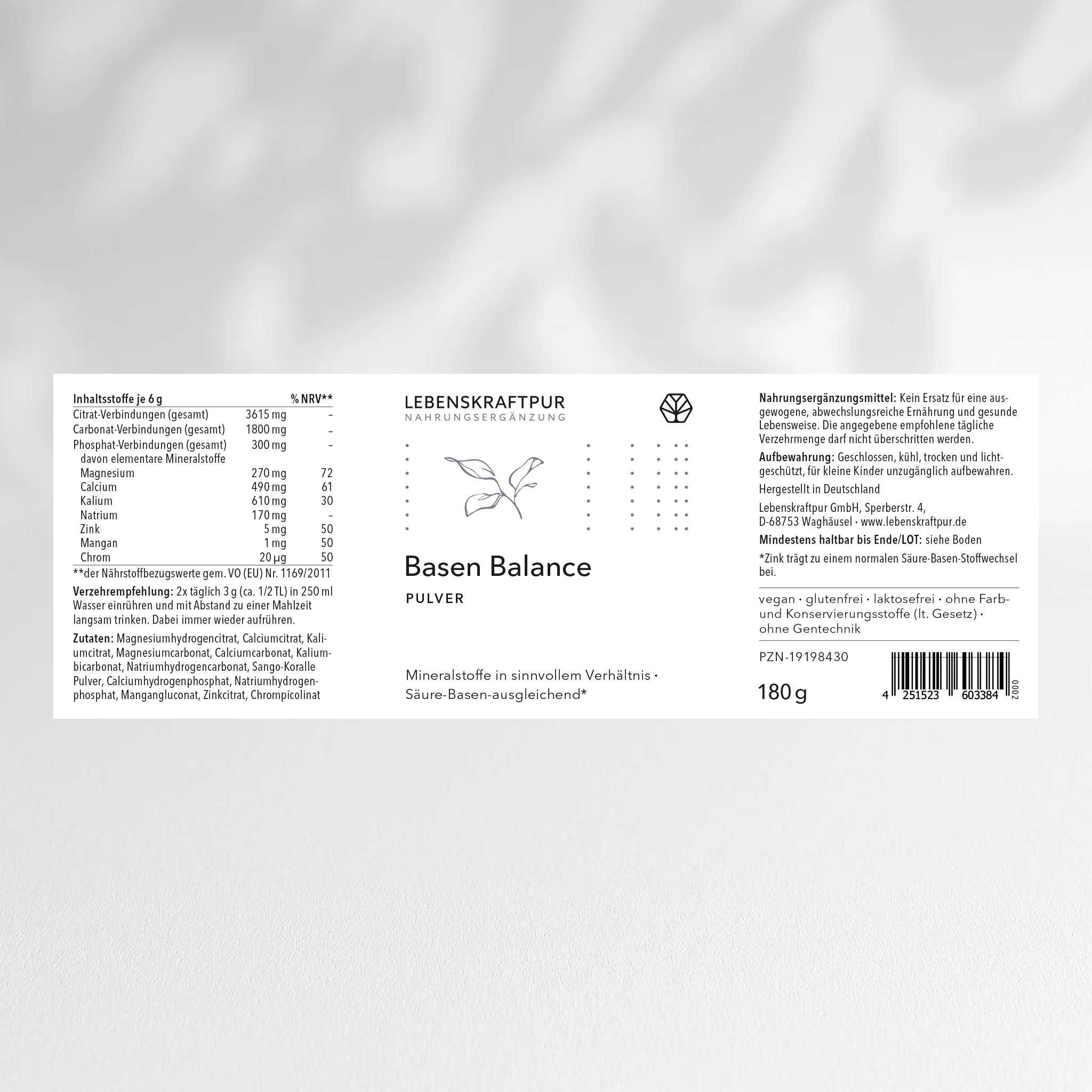 Basen Balance Pulver - Image 2