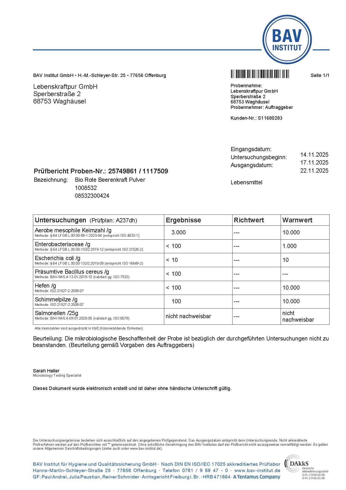 Bio Rote Beerenkraft Pulver - Image 4