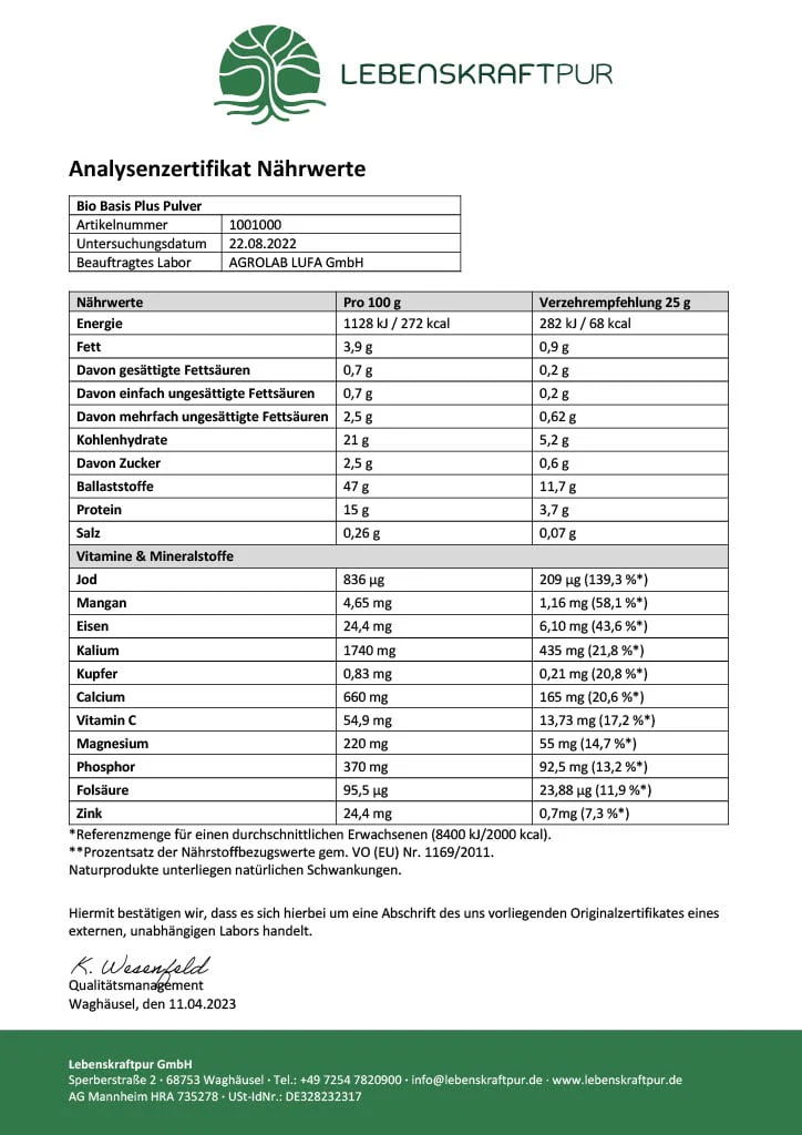 Bio Basis Plus Pulver - Image 6