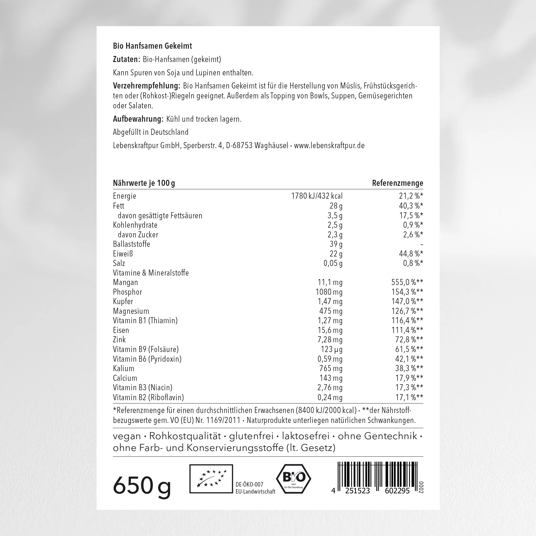 Bio Hanfsamen Gekeimt - Image 7