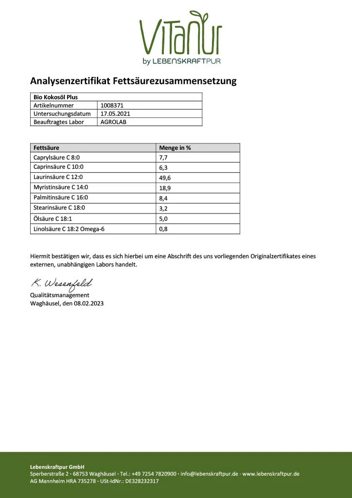 Bio Kokosöl Plus - Image 4