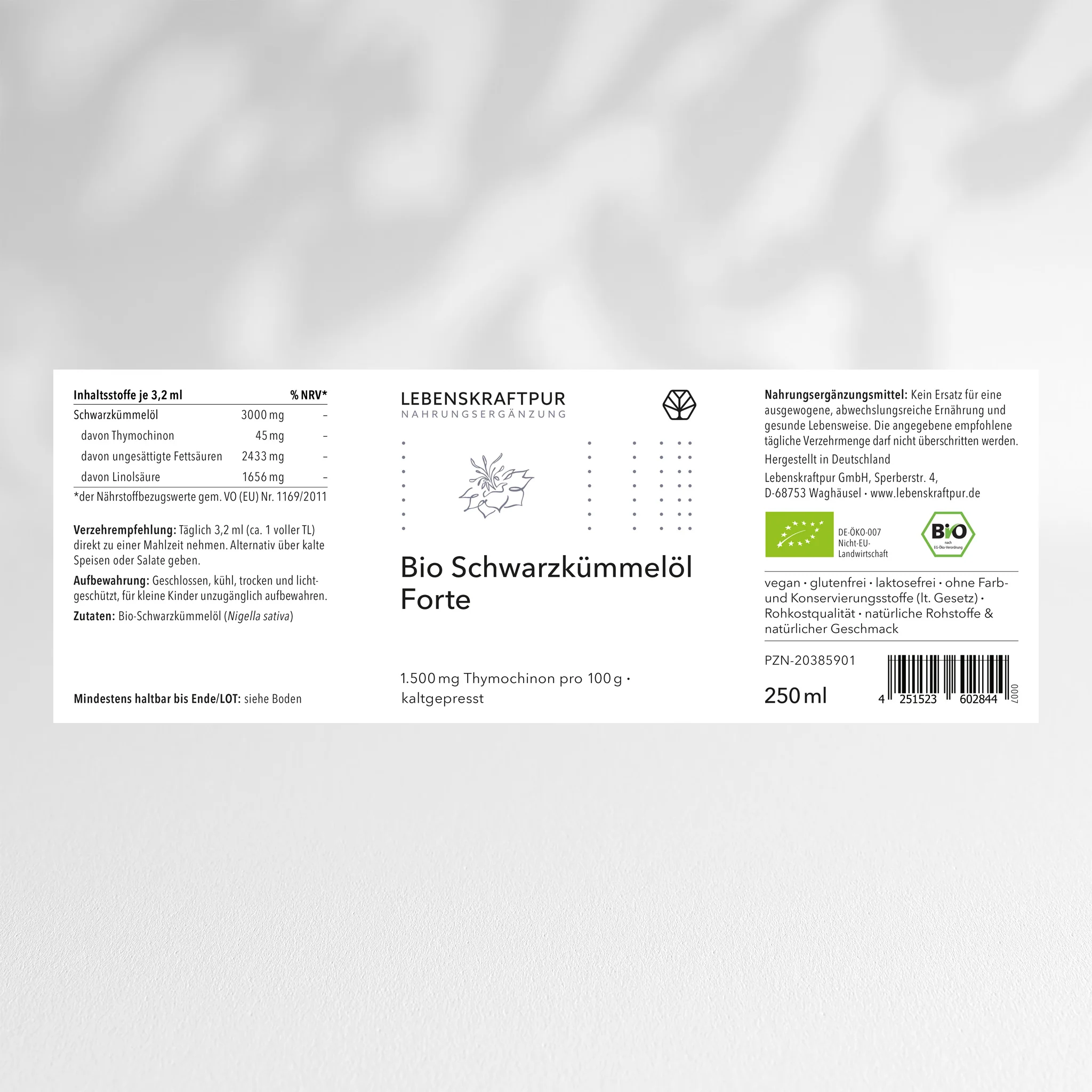 Bio Schwarzkümmelöl Forte - Image 14