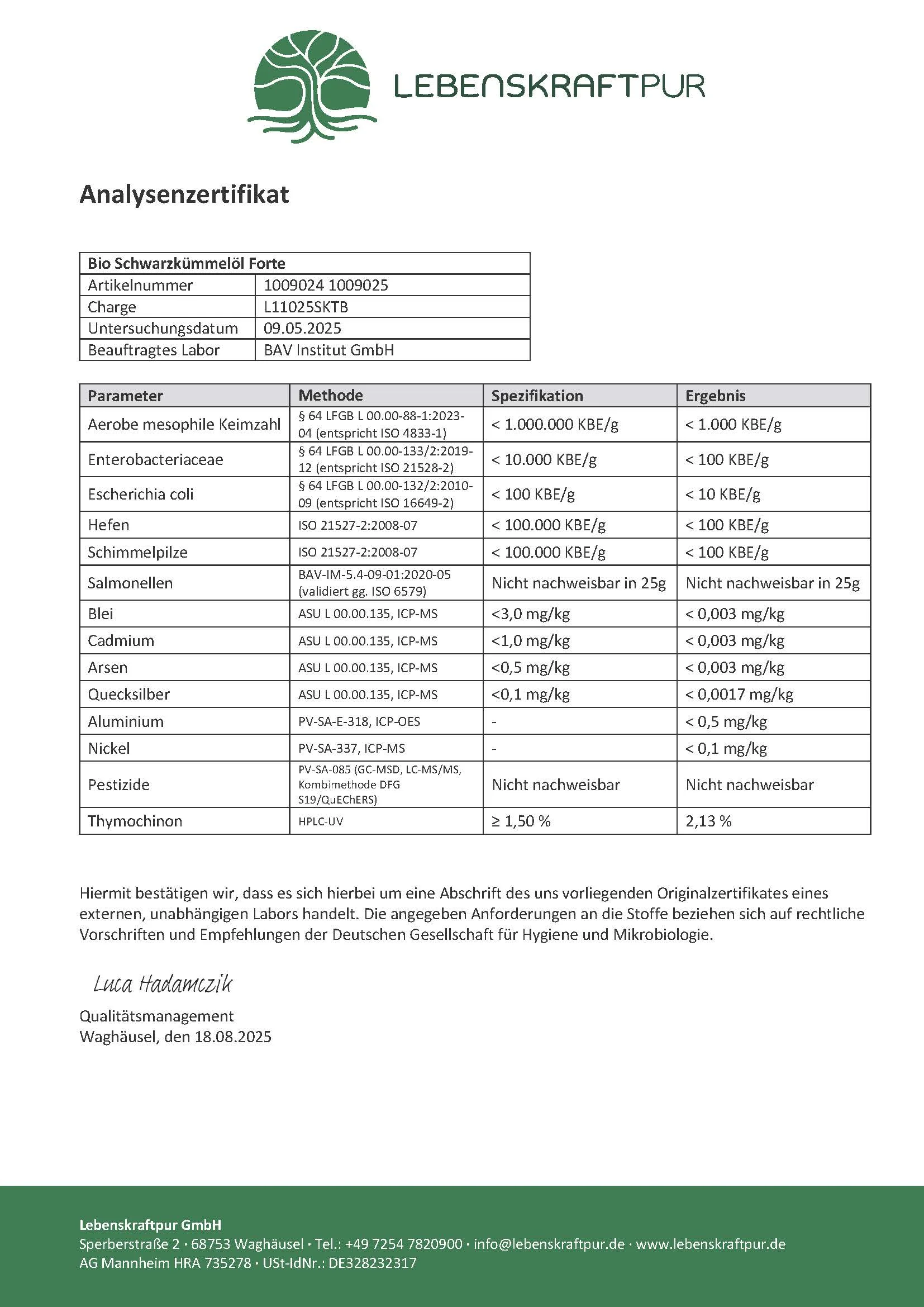 Bio Schwarzkümmelöl Forte - Image 8