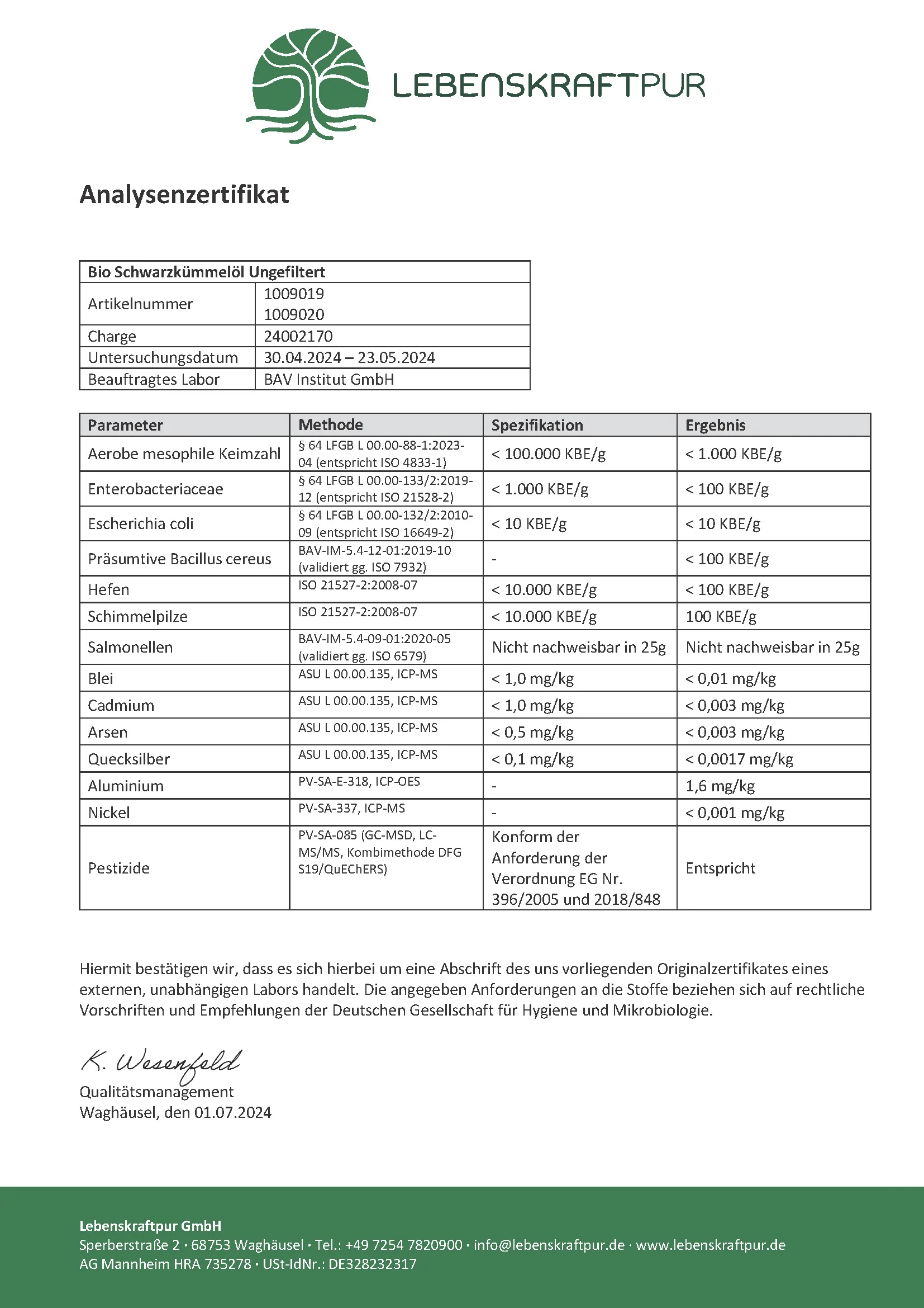 Bio Schwarzkümmelöl Ungefiltert - Image 7