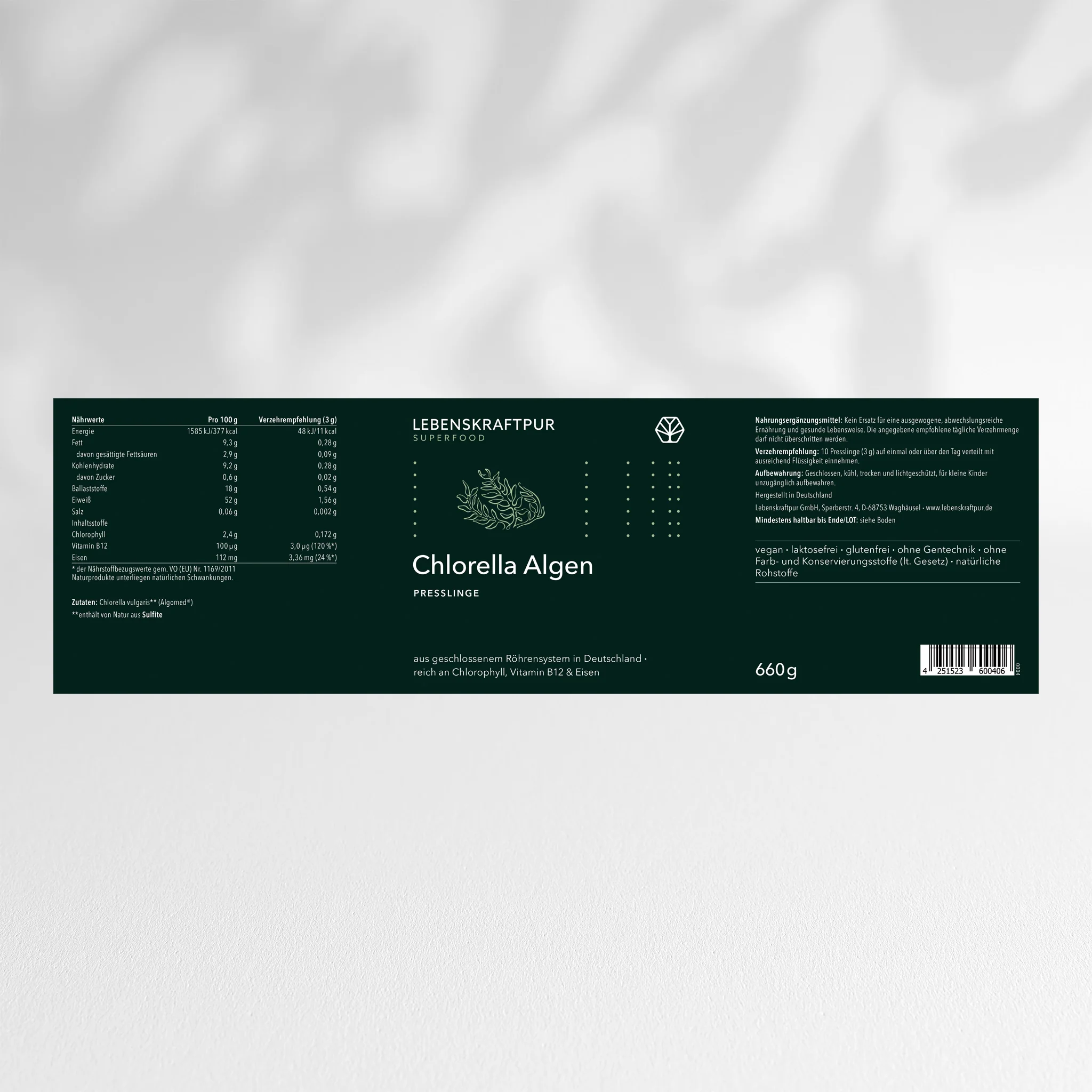 Chlorella Algen Presslinge - Image 15