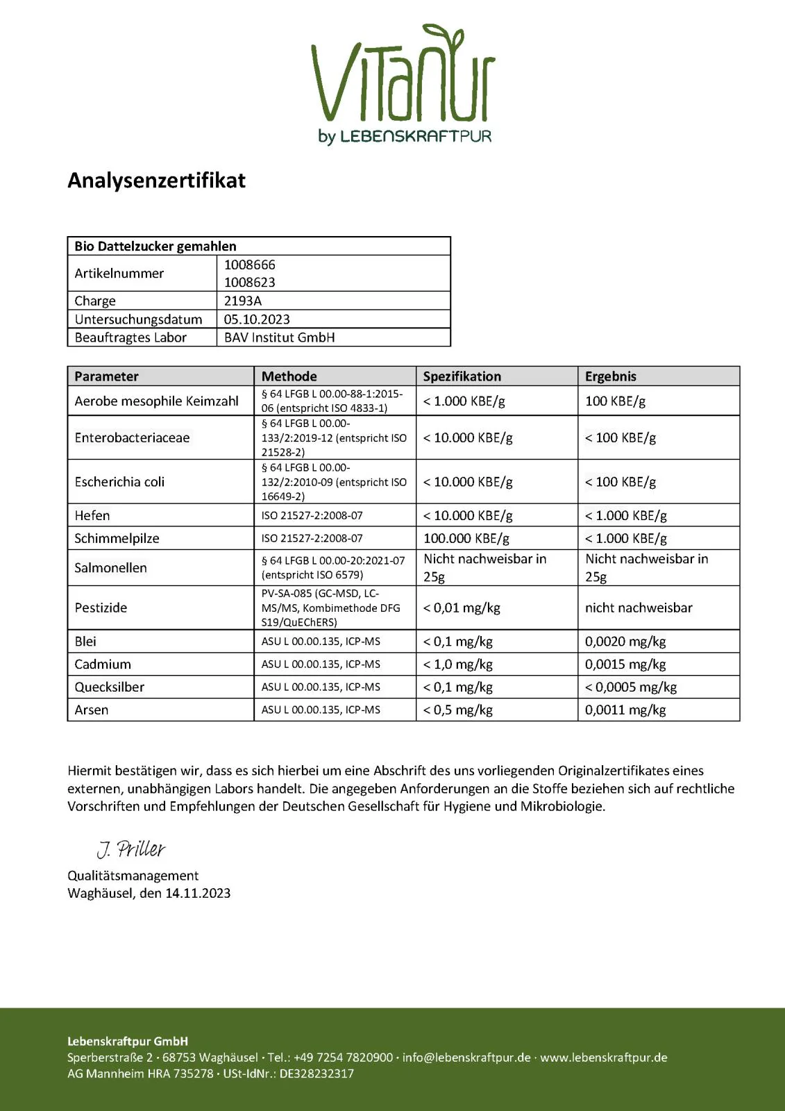 Bio Dattelzucker Pulver - Image 4