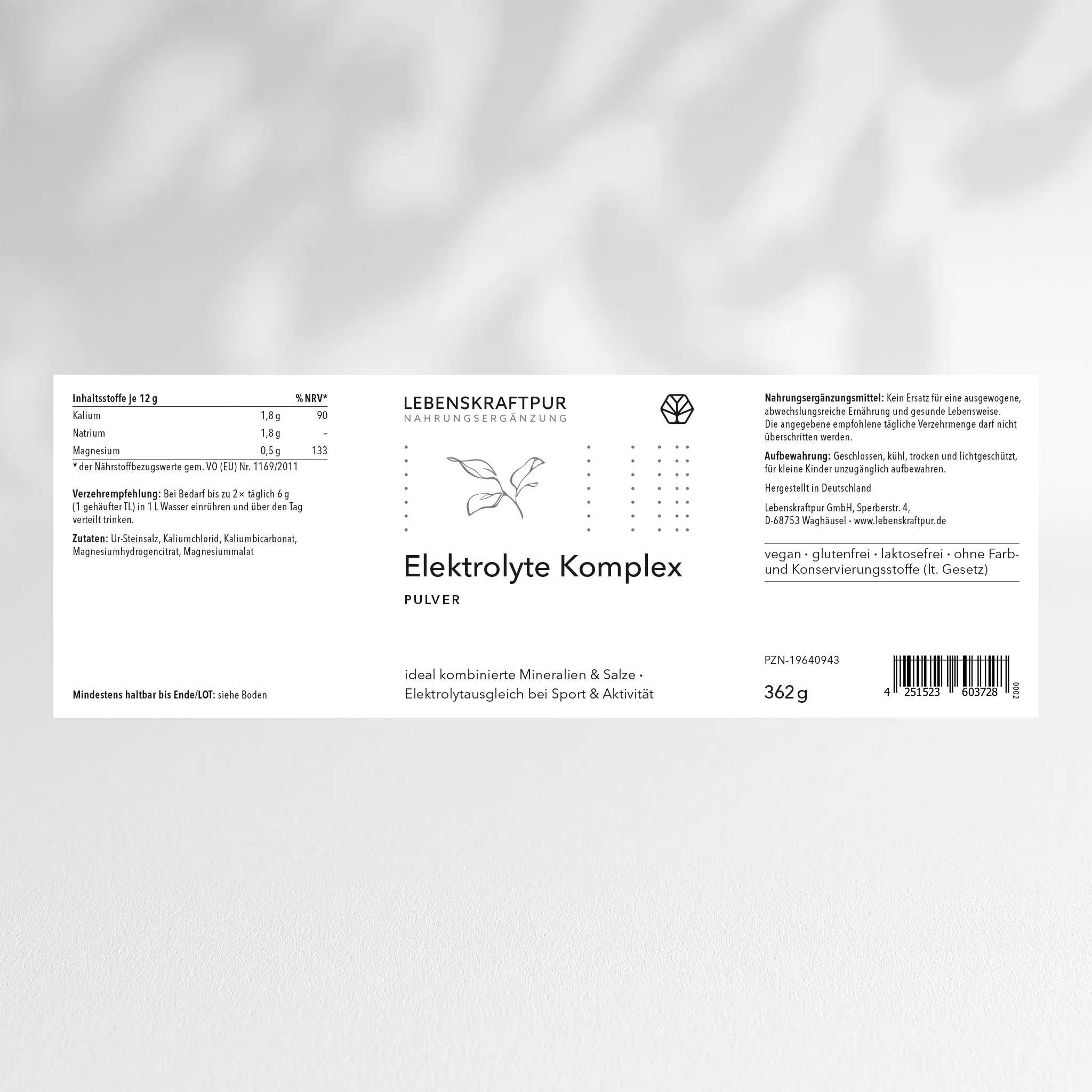 Elektrolyte Komplex Pulver - Image 2