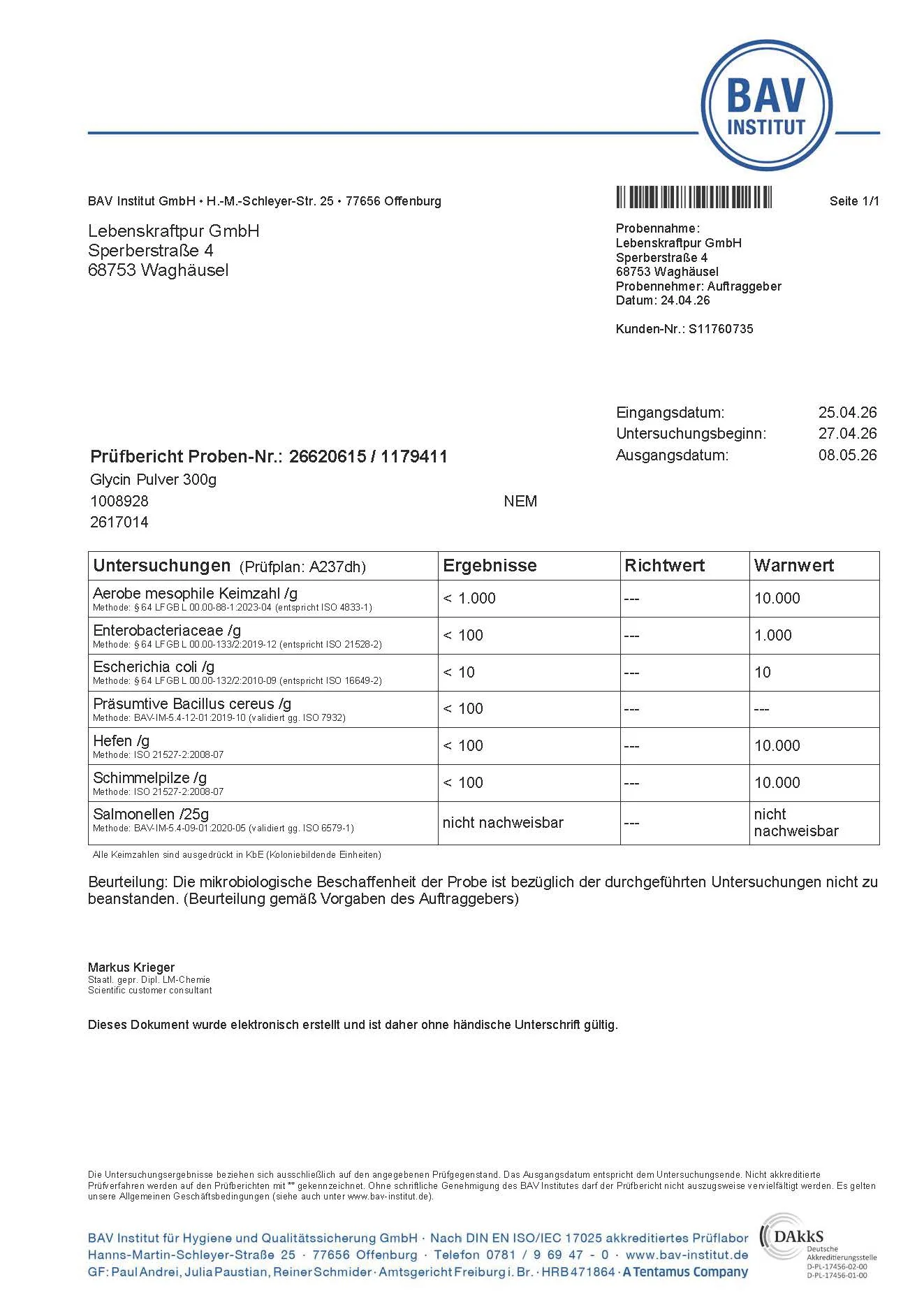 Glycin Pulver - Image 4