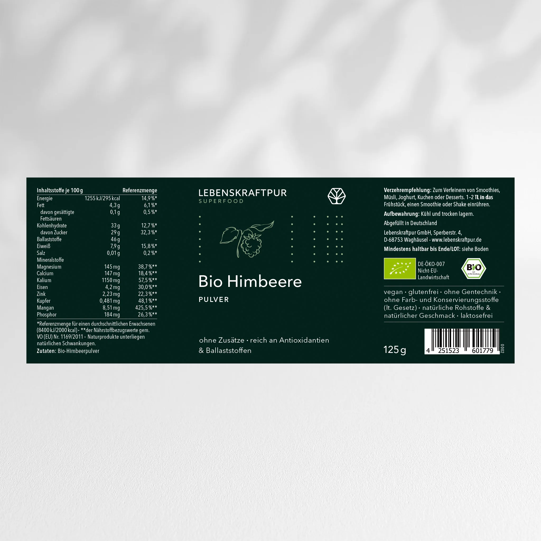 Bio Himbeere Pulver - Image 14