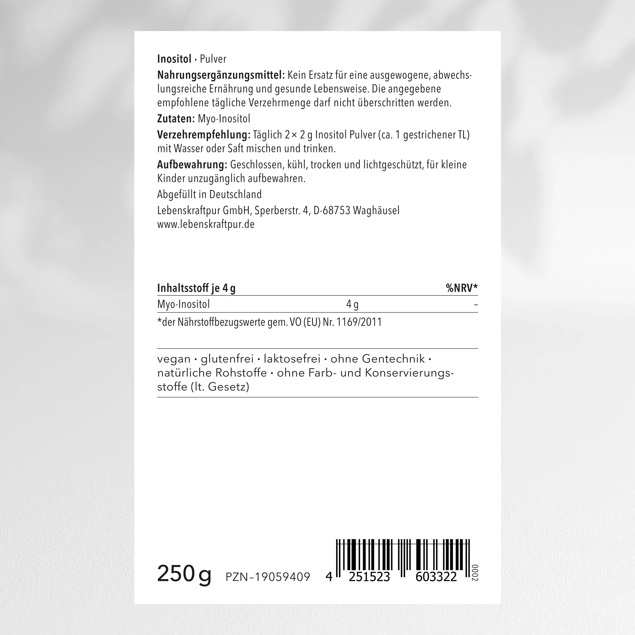Inositol Pulver - Image 2