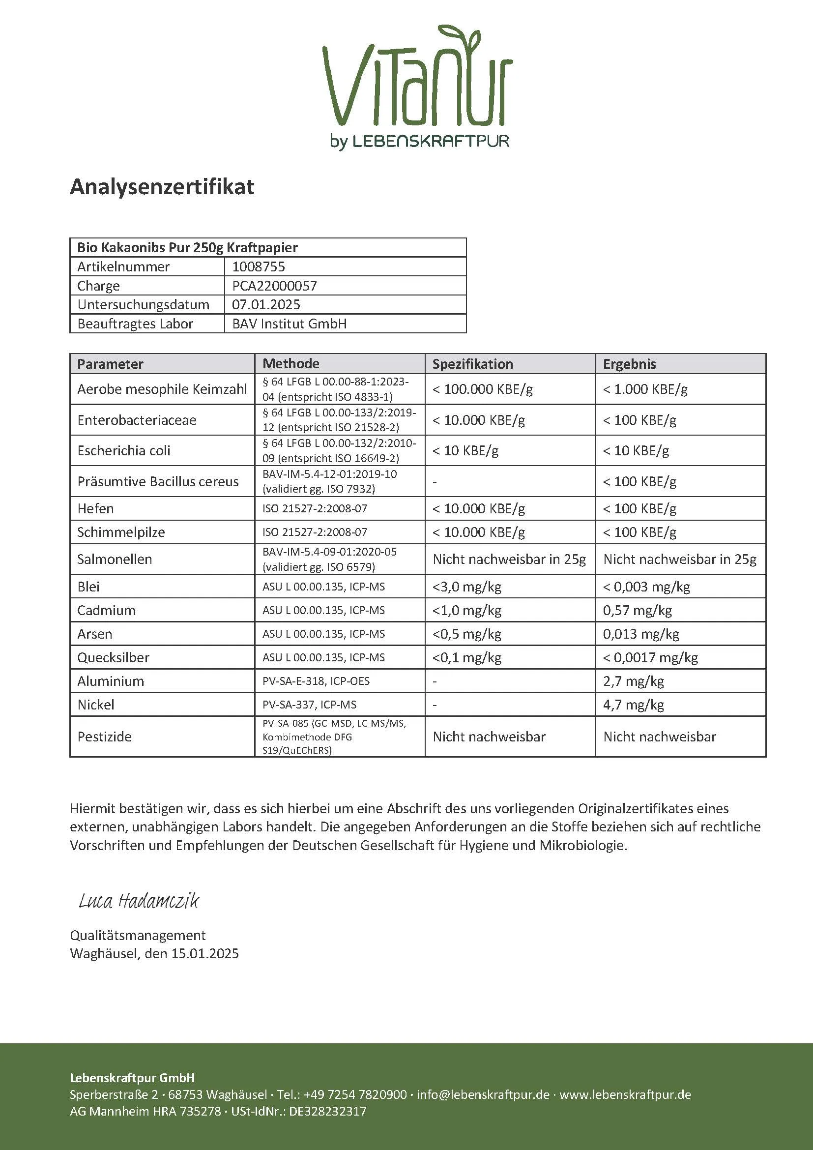 Bio Kakaonibs - Image 4