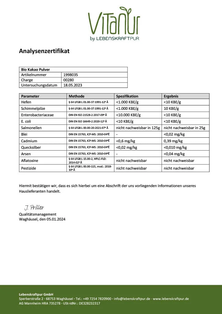 Bio Kakao Pulver - Image 4