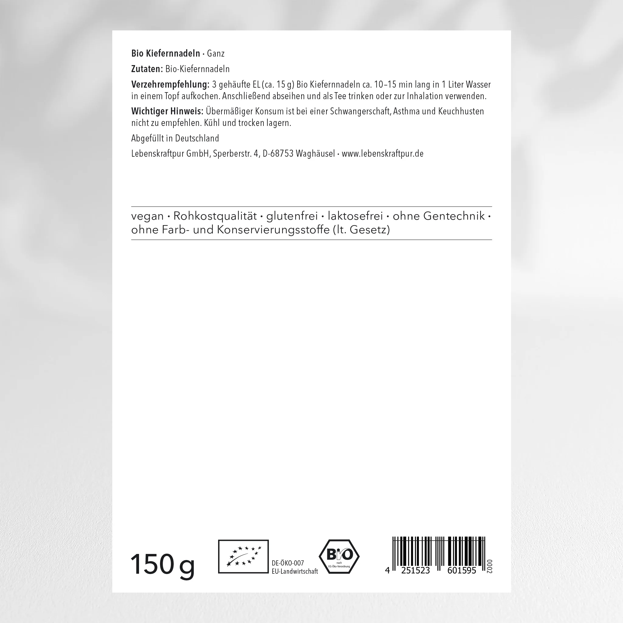 Bio Kiefernnadeln Ganz - Image 2