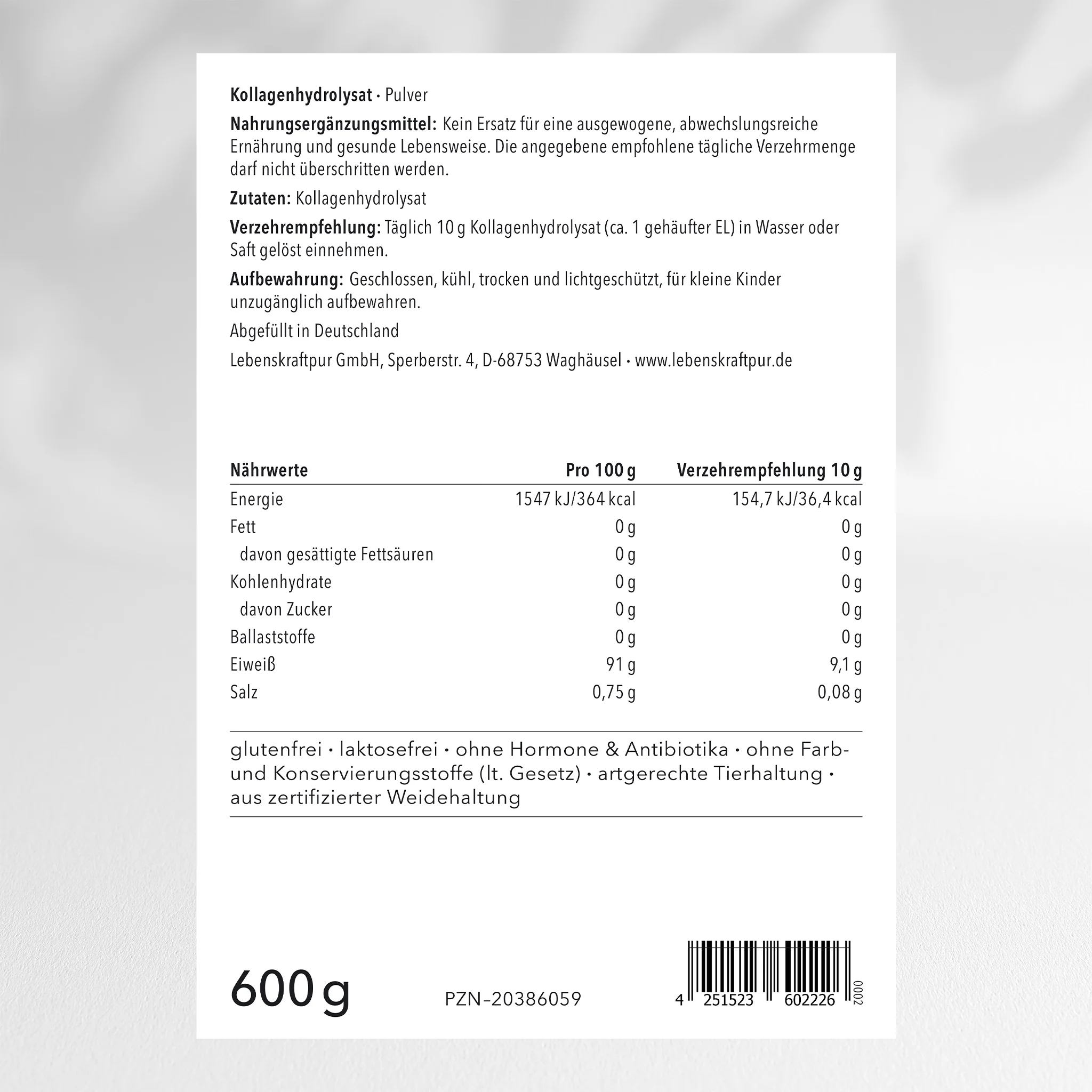 Kollagenhydrolysat Pulver - Image 29