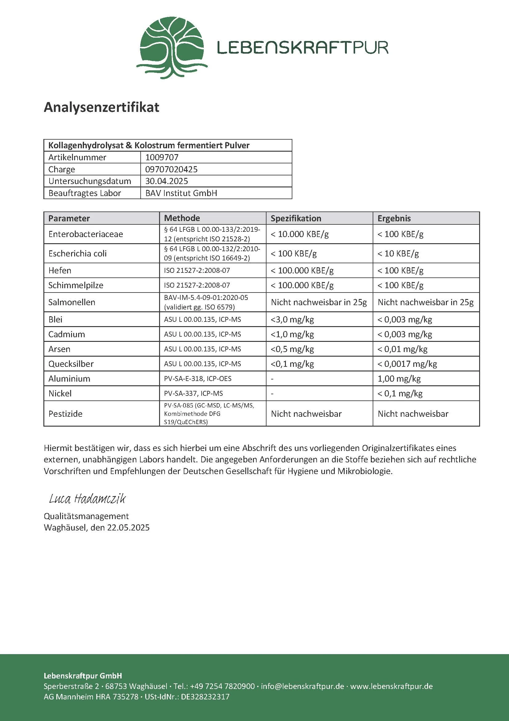 Kollagenhydrolysat & Kolostrum Fermentiert Pulver - Image 4
