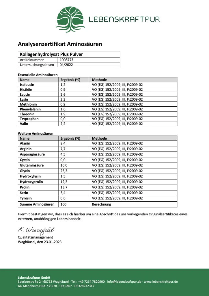 Kollagenhydrolysat Plus Pulver - Image 4