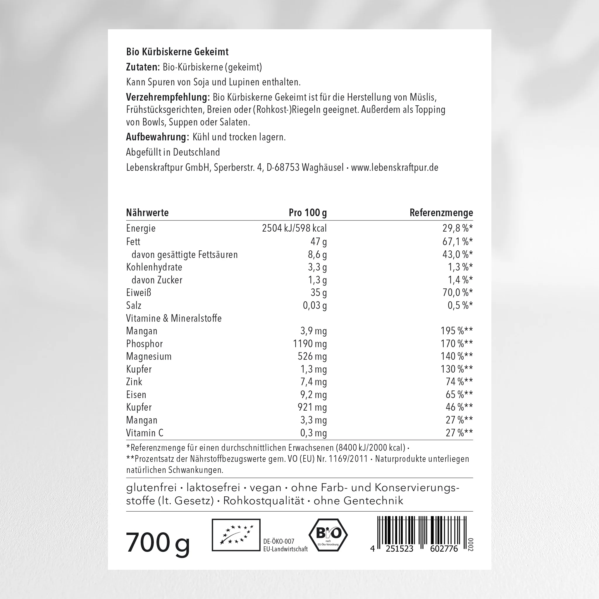 Bio Kürbiskerne Gekeimt - Image 7