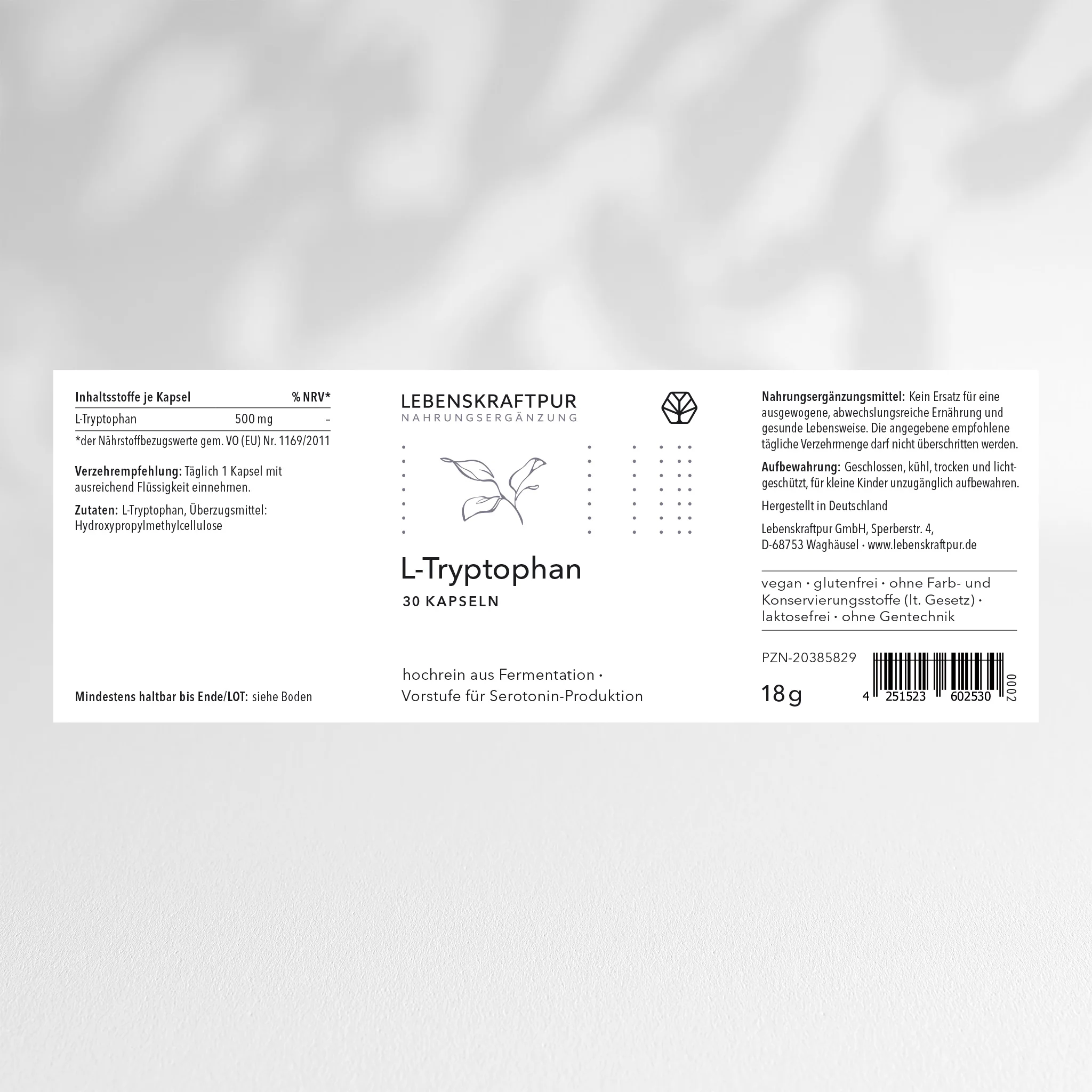 L-Tryptophan Kapseln - Image 9