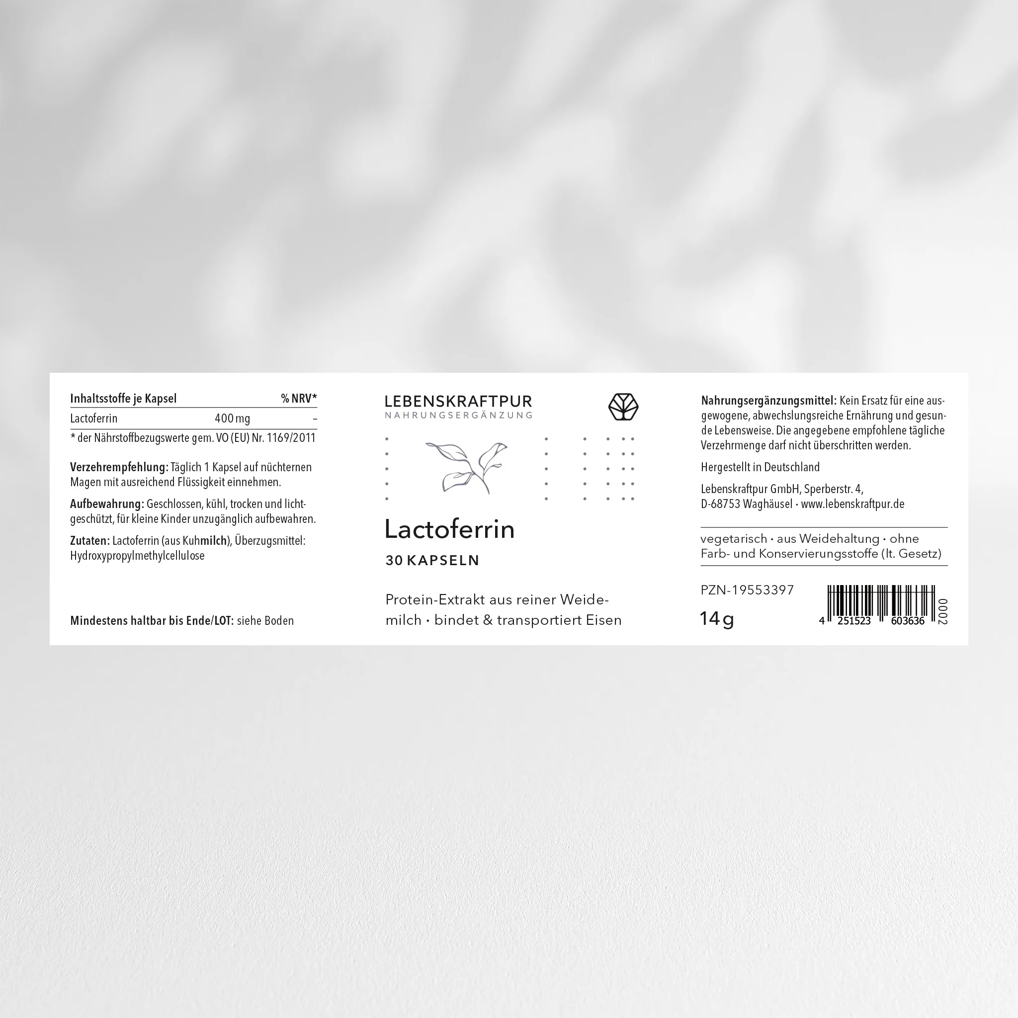 Lactoferrin Kapseln - Image 2