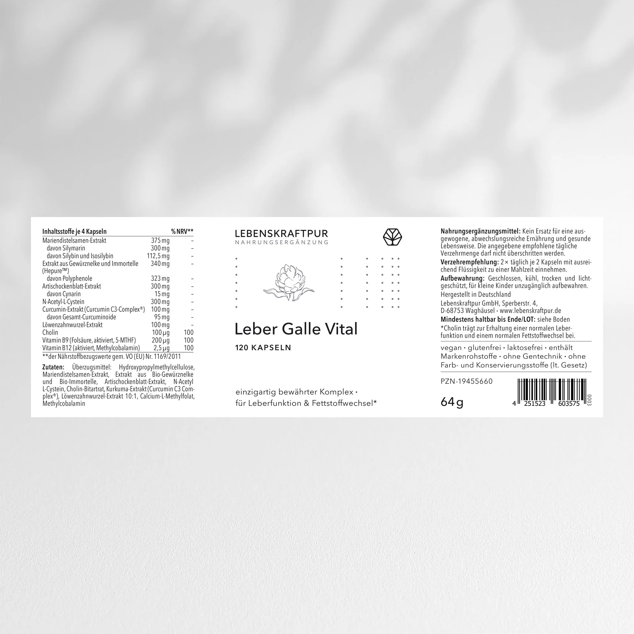 Leber Galle Vital Kapseln - Image 2