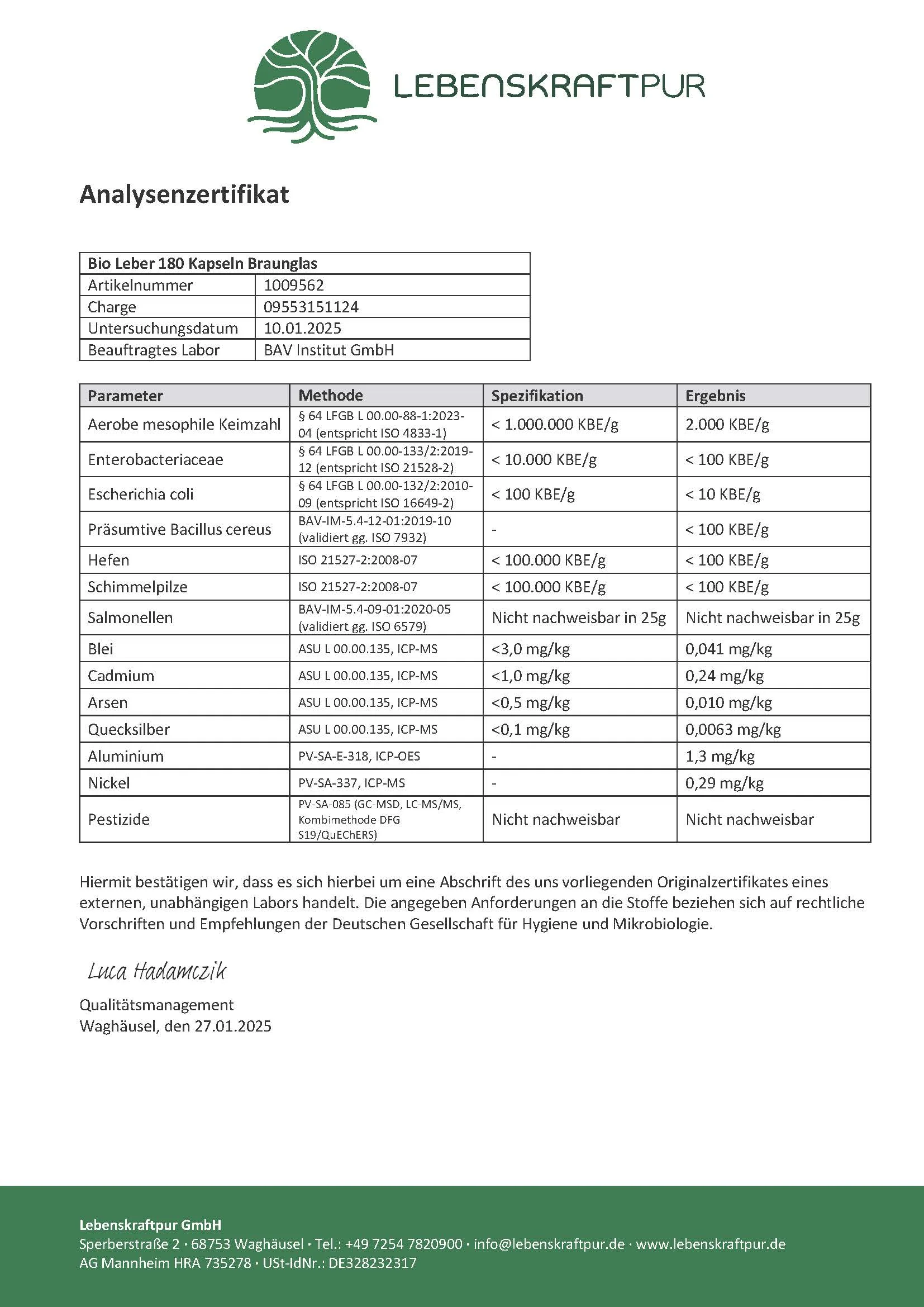 Bio Leber Kapseln - Image 4