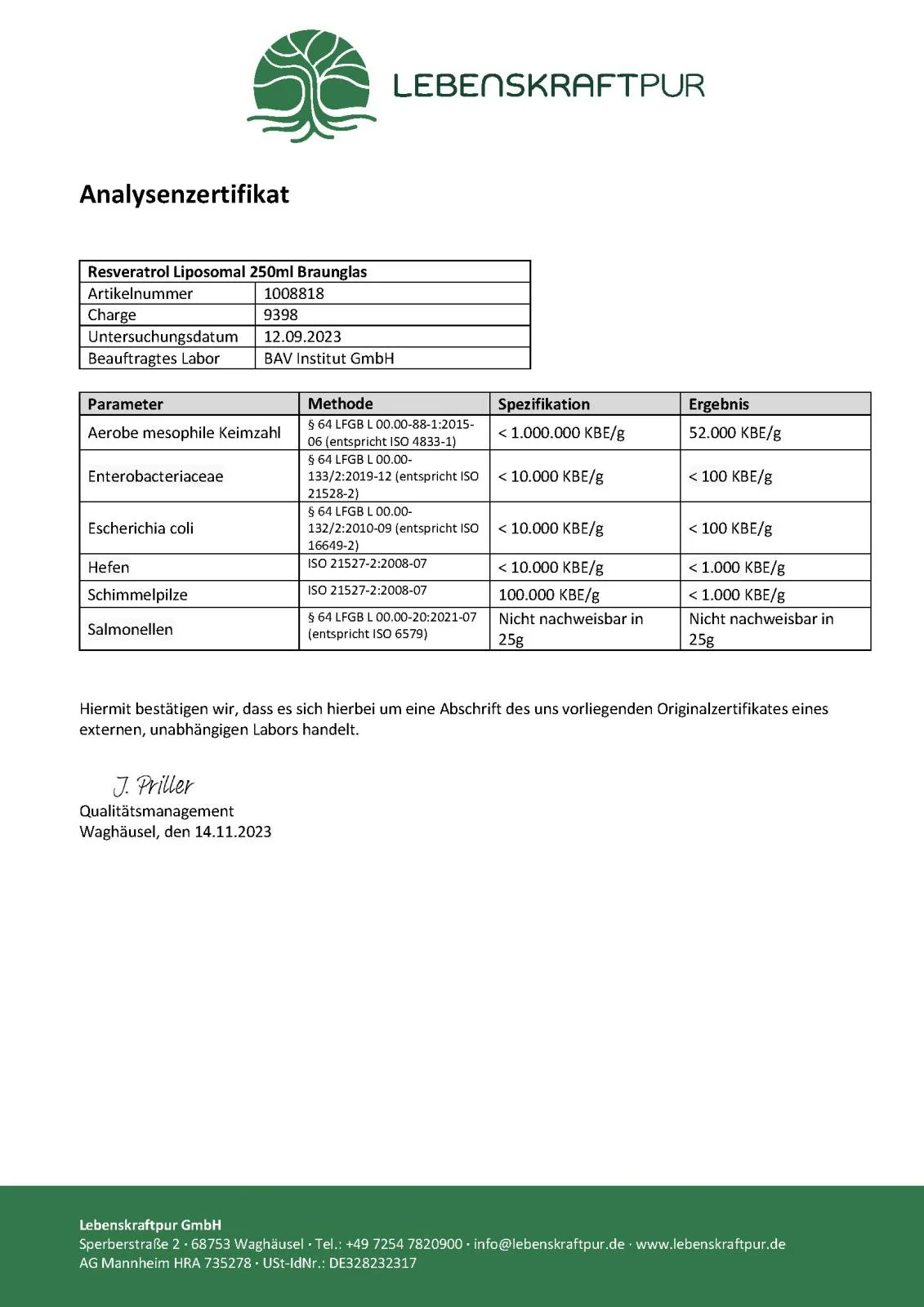 Resveratrol Liposomal - Image 4