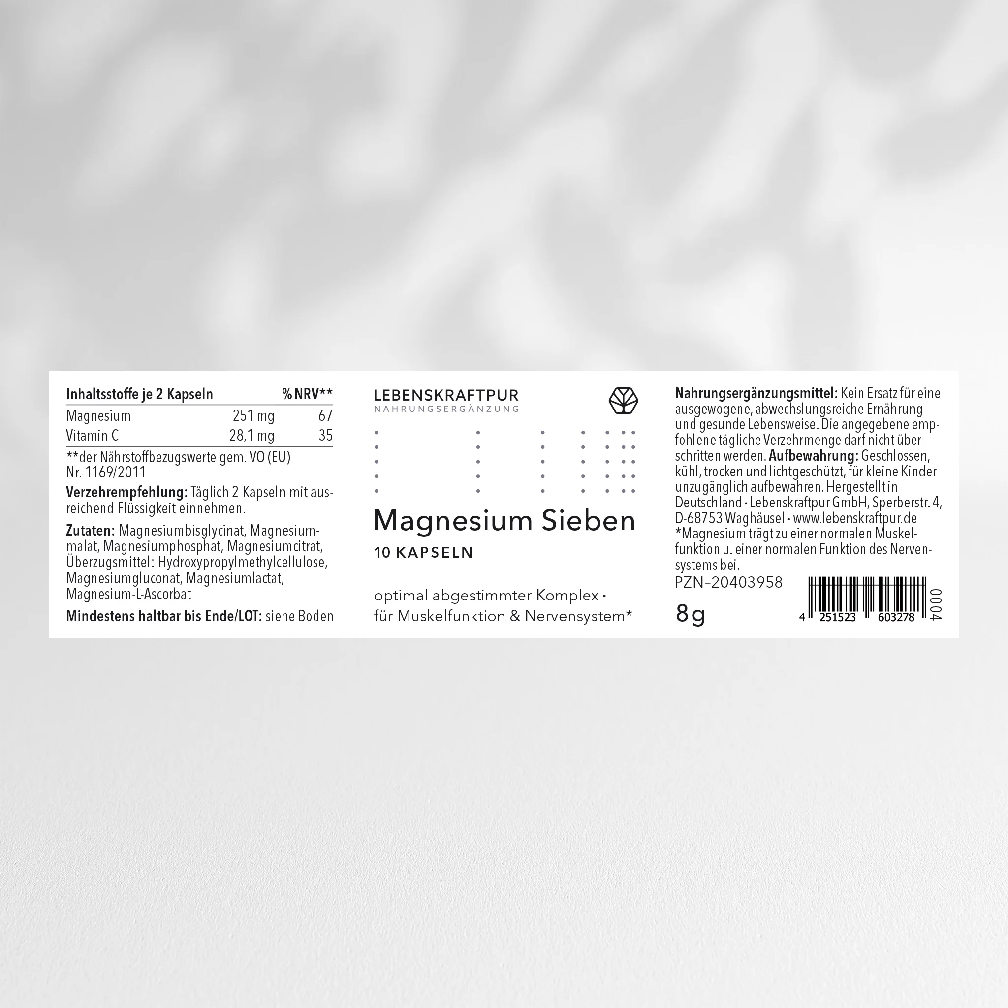 Magnesium Sieben Kapseln - Image 14