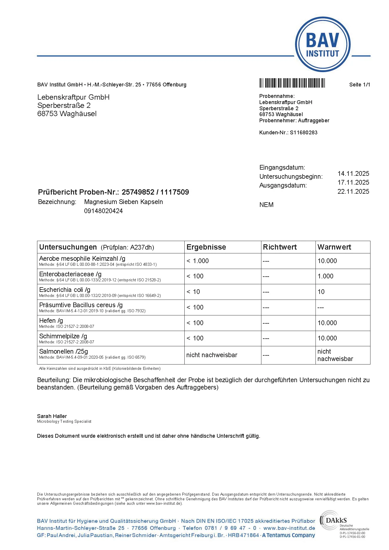 Magnesium Sieben Kapseln - Image 6