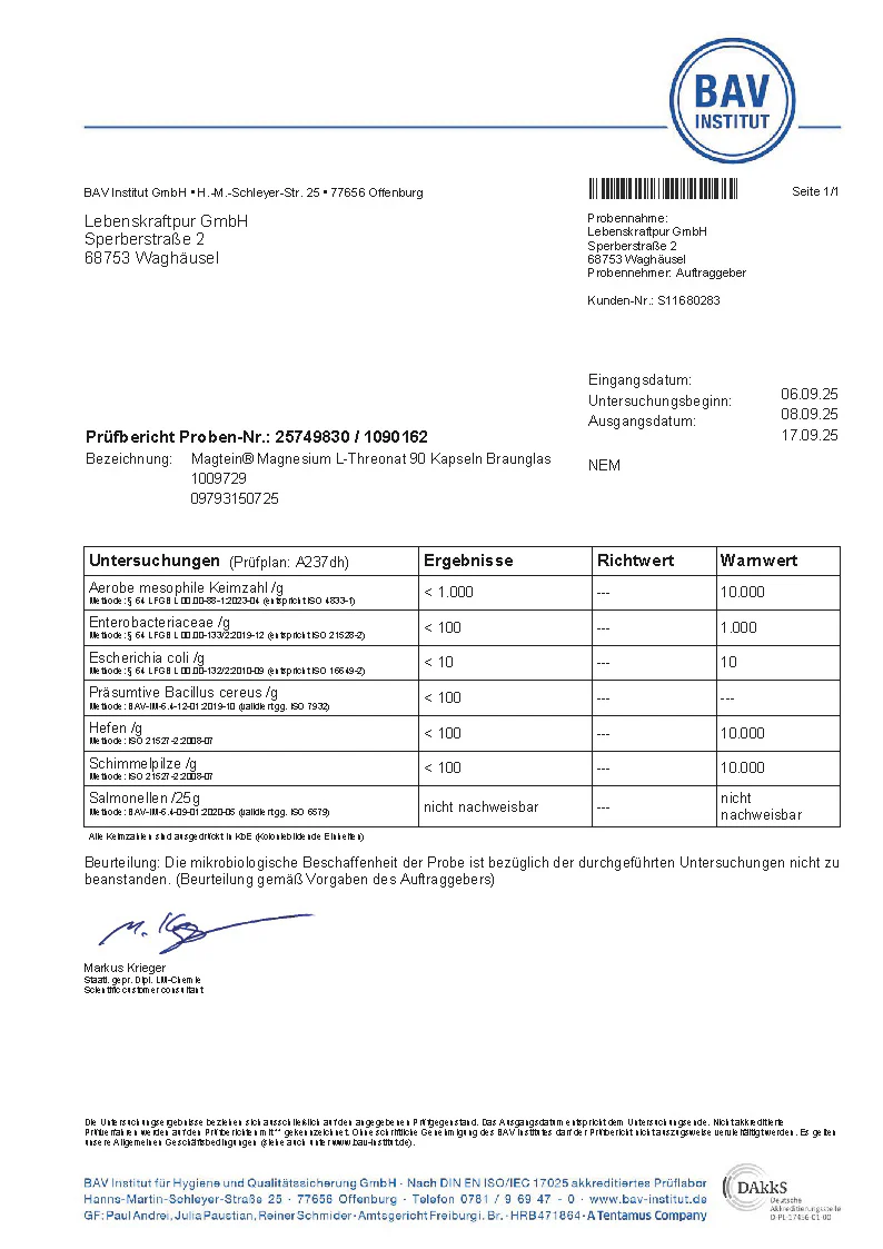 Magtein® Magnesium L-Threonat Kapseln - Image 4
