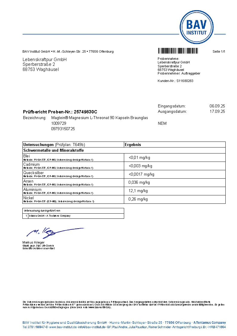 Magtein® Magnesium L-Threonat Kapseln - Image 5