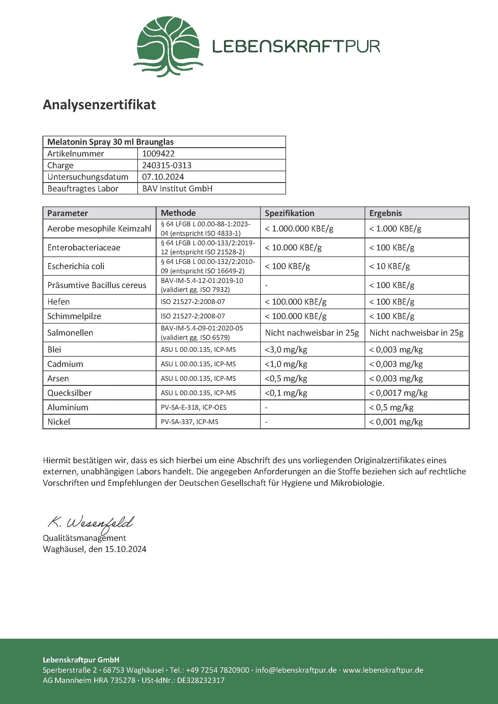 Melatonin Spray - Image 3