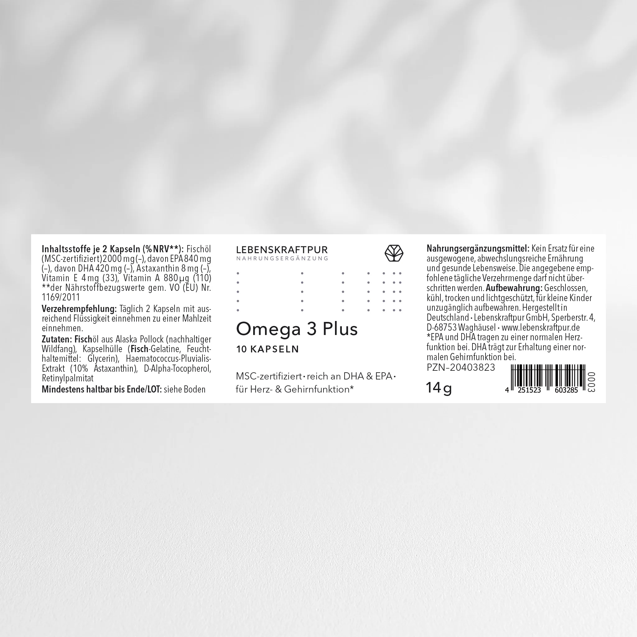 Omega 3 Plus Kapseln - Image 38