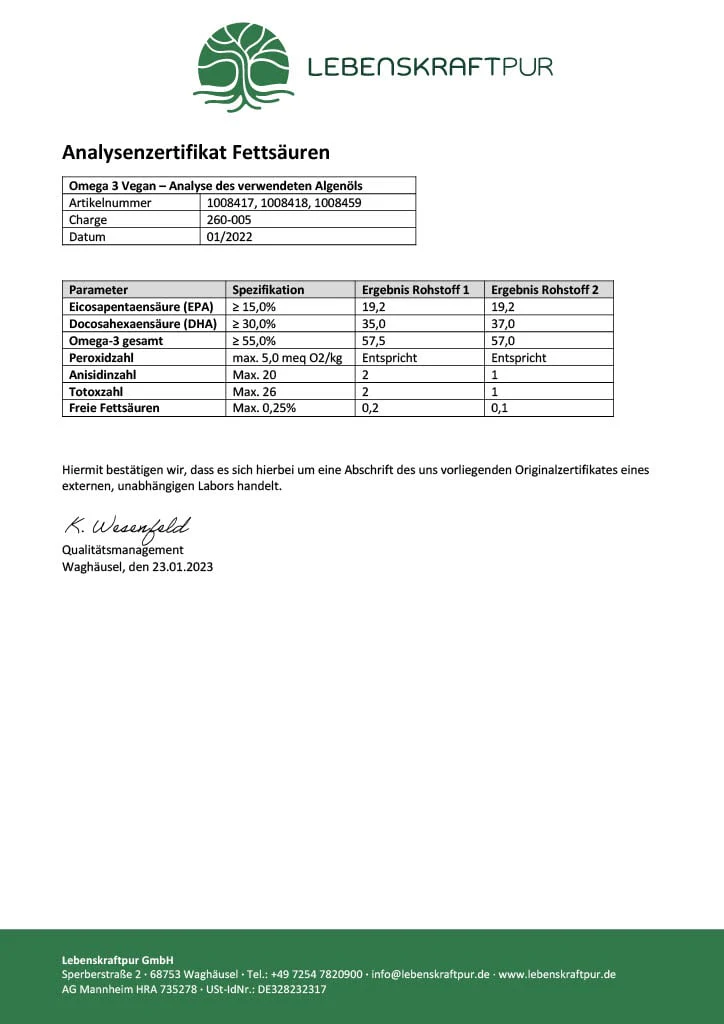 Omega 3 Vegan Kapseln - Image 10
