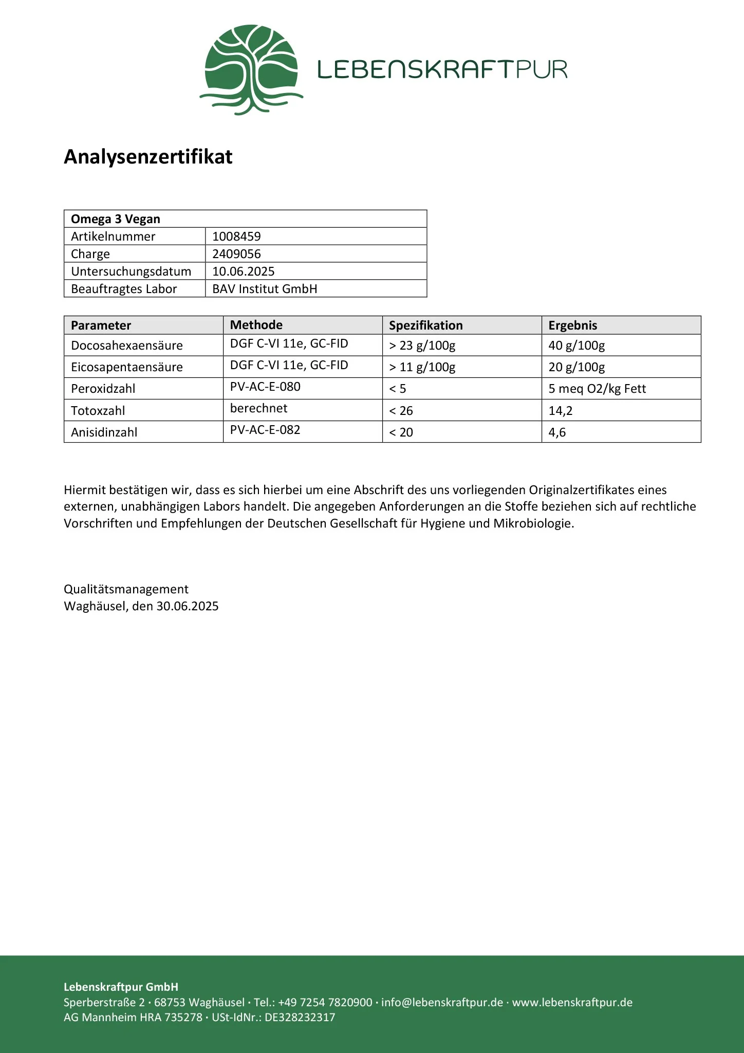 Omega 3 Vegan Kapseln - Image 15