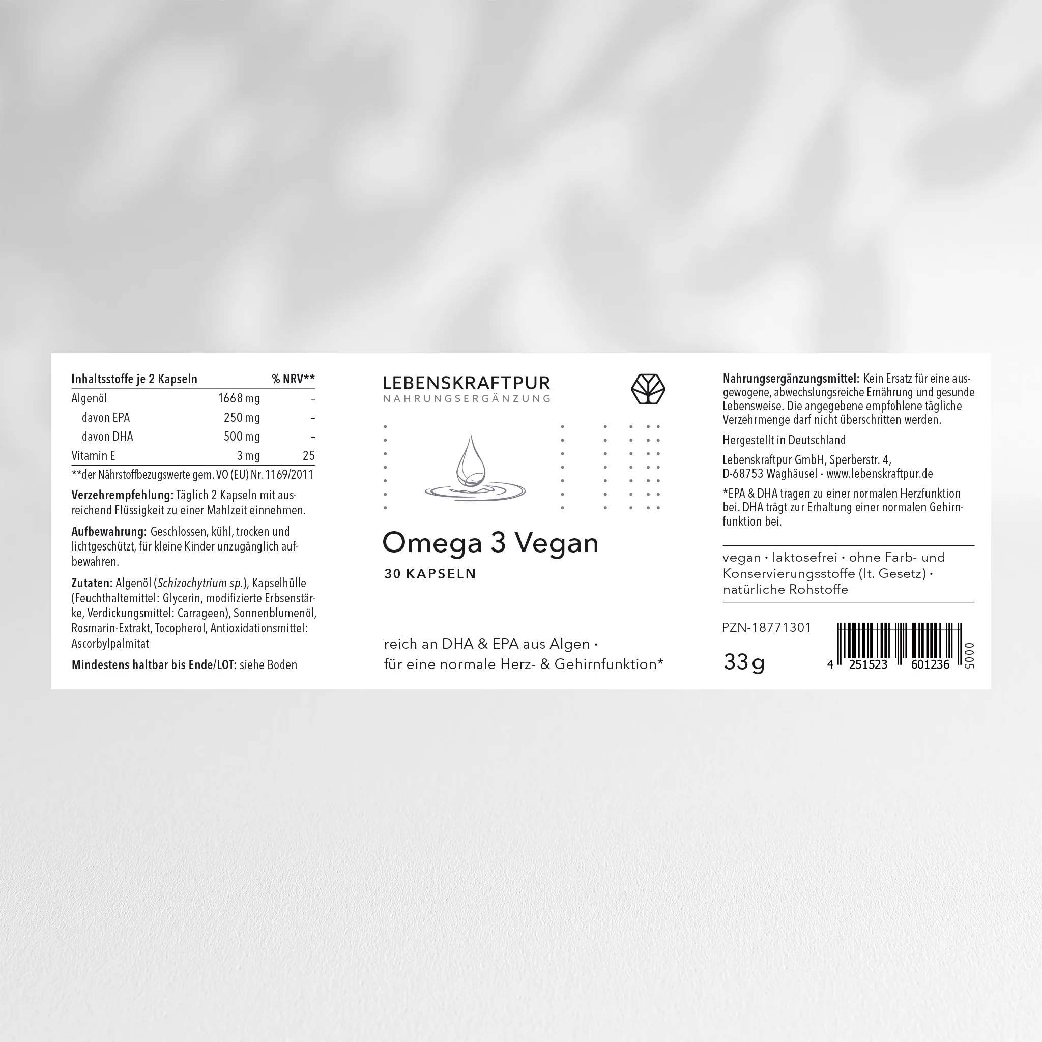 Omega 3 Vegan Kapseln - Image 24