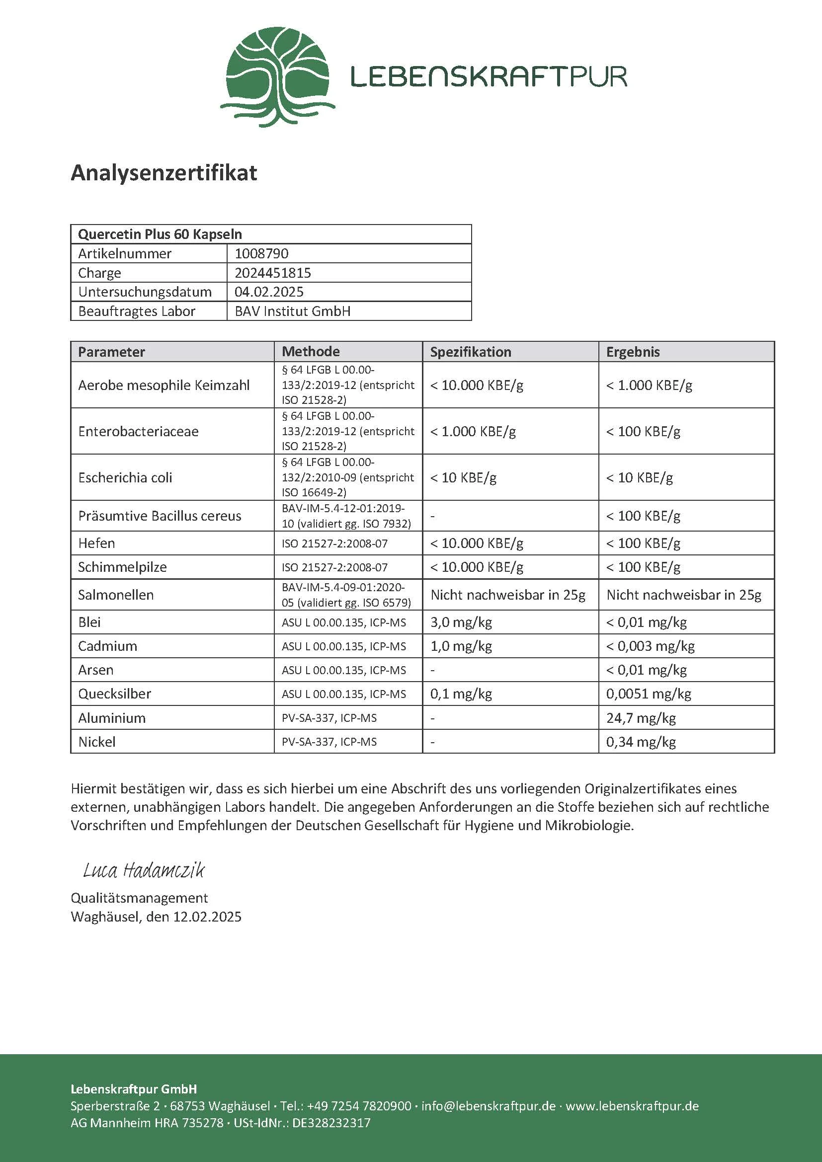 Quercetin Plus Kapseln - Image 4