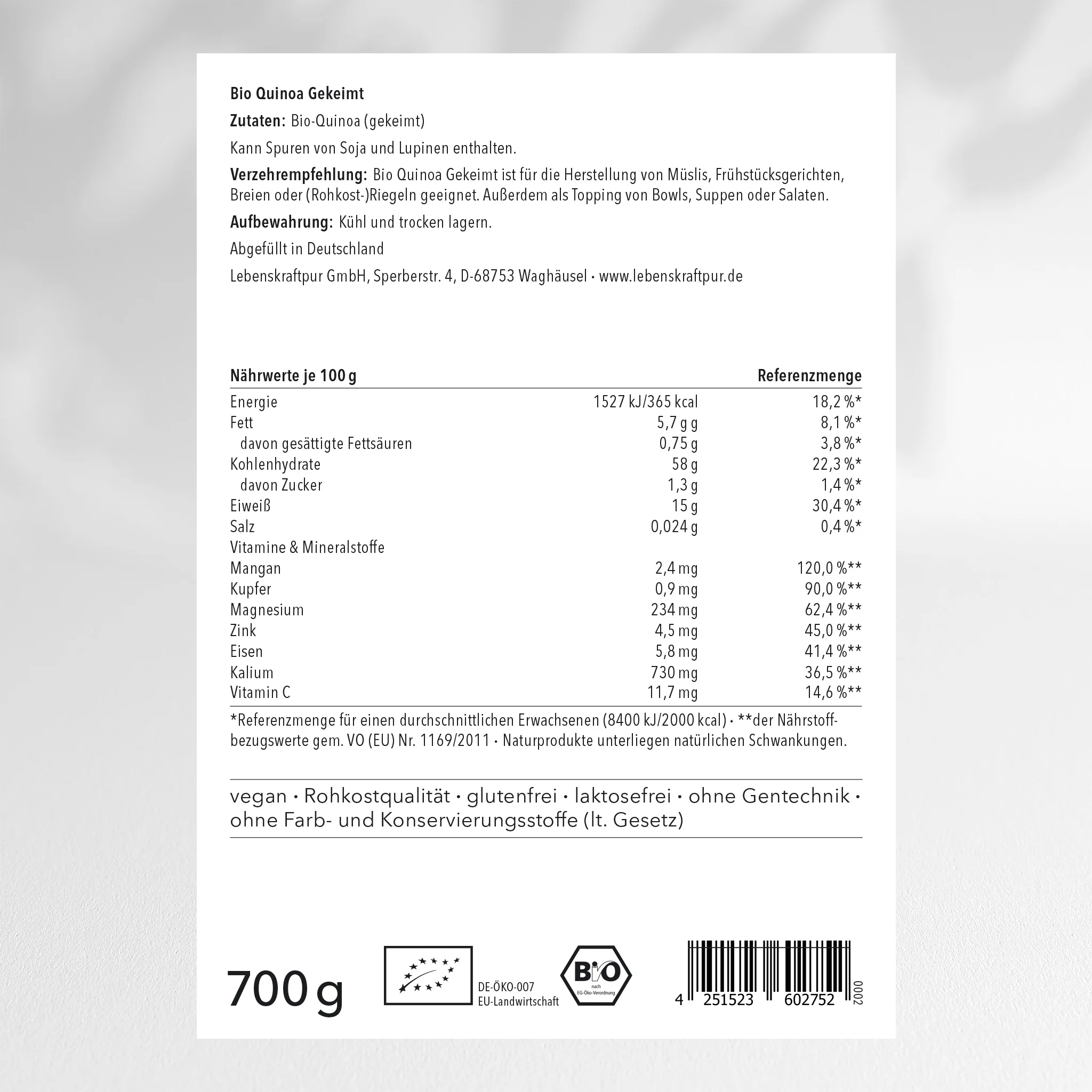 Bio Quinoa Gekeimt - Image 11