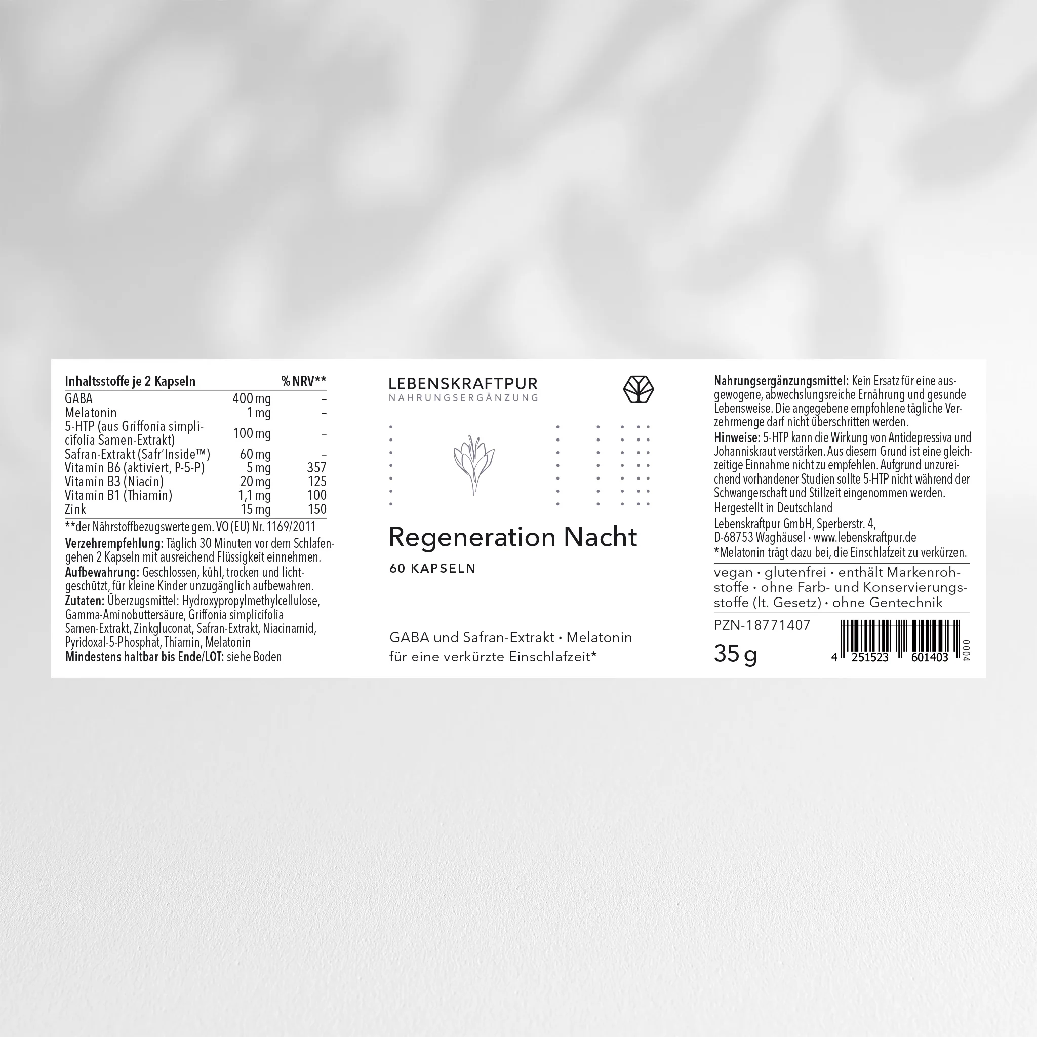 Regeneration Nacht Kapseln - Image 2