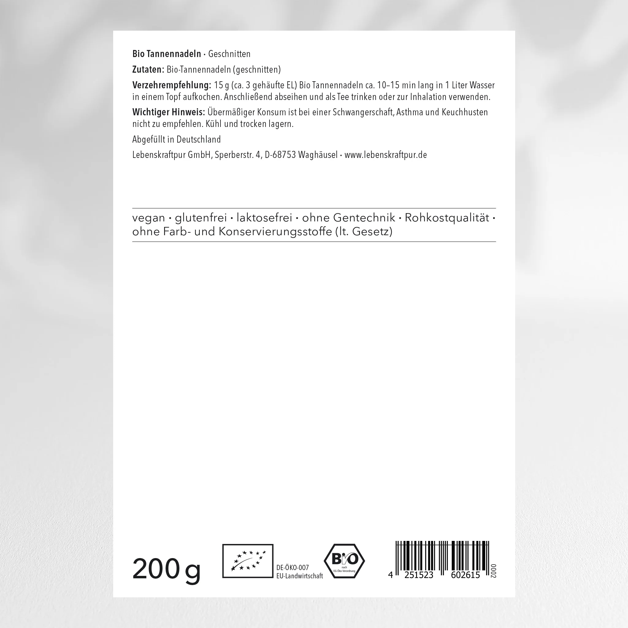 Bio Tannennadeln Geschnitten - Image 2