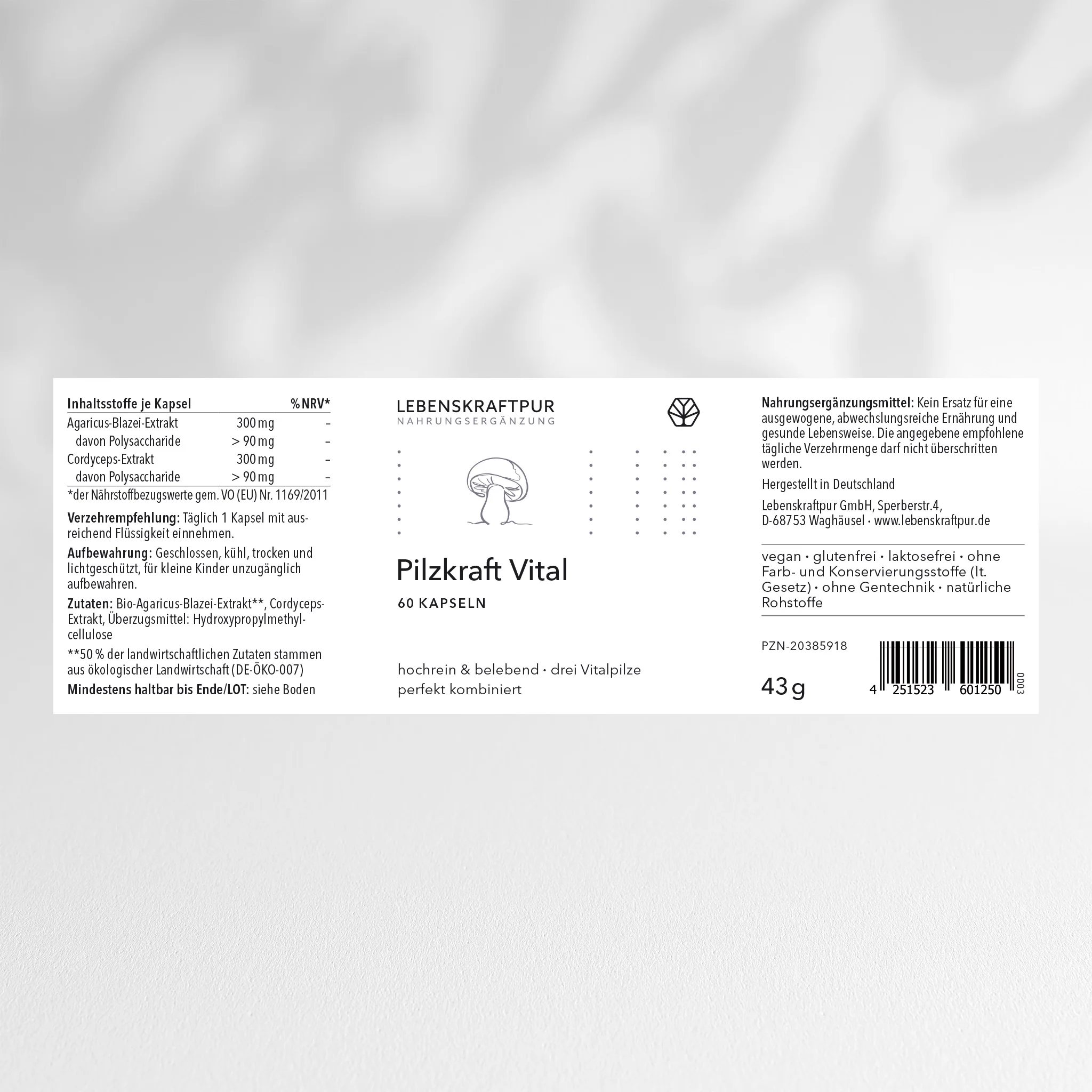 Pilzkraft Vital Kapseln - Image 9