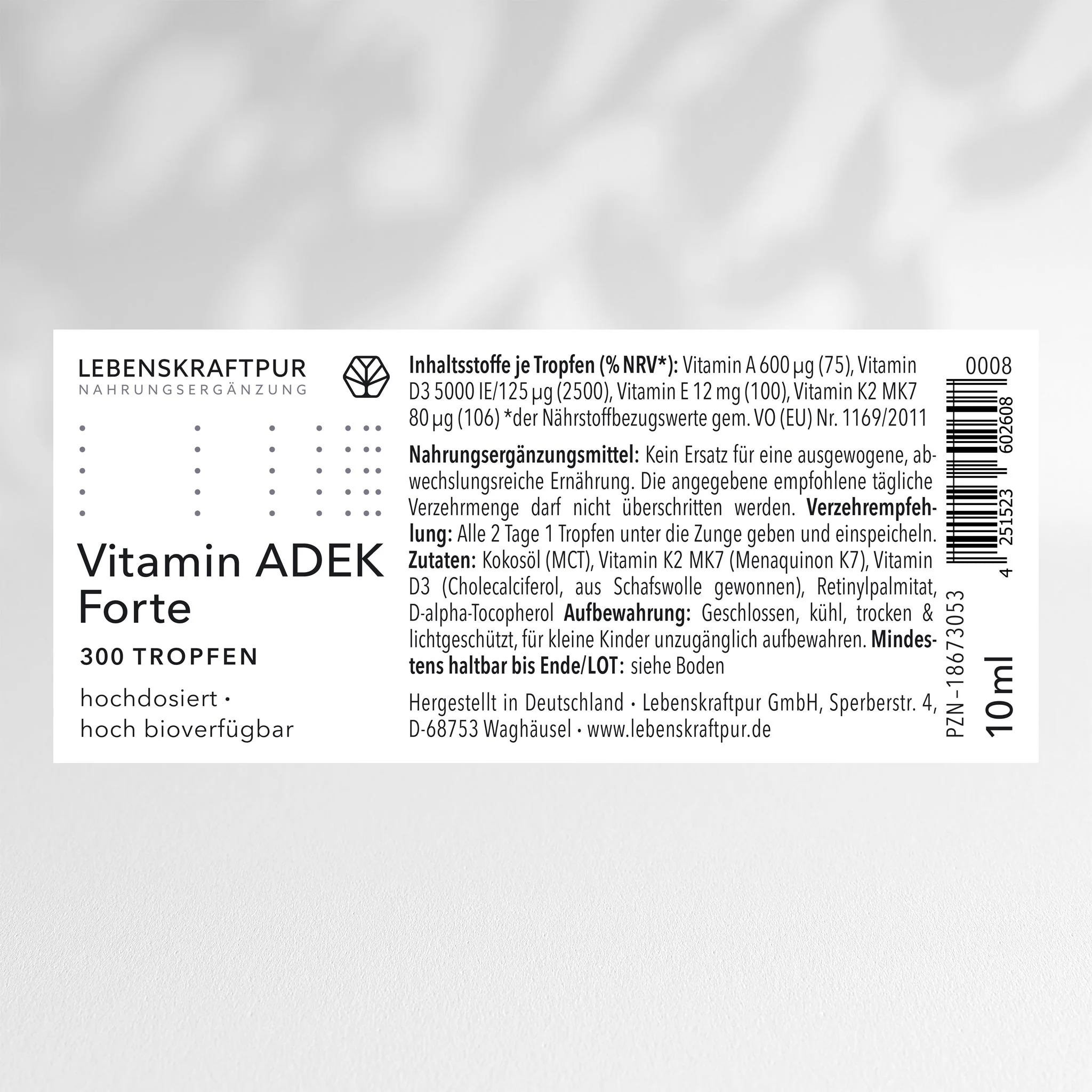 Vitamin ADEK Forte Tropfen - Image 2