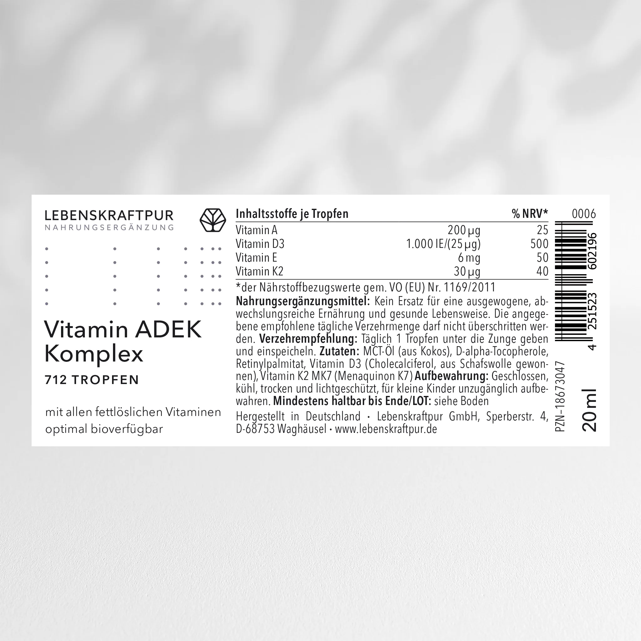 Vitamin ADEK Komplex Tropfen - Image 6