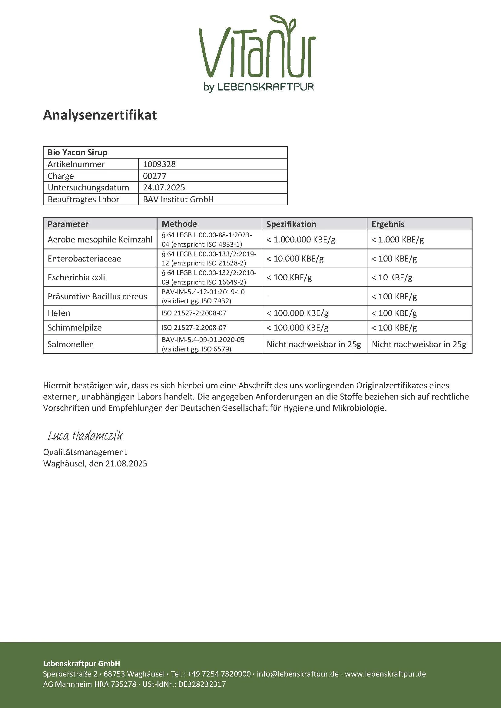 Bio Yacon Sirup - Image 4