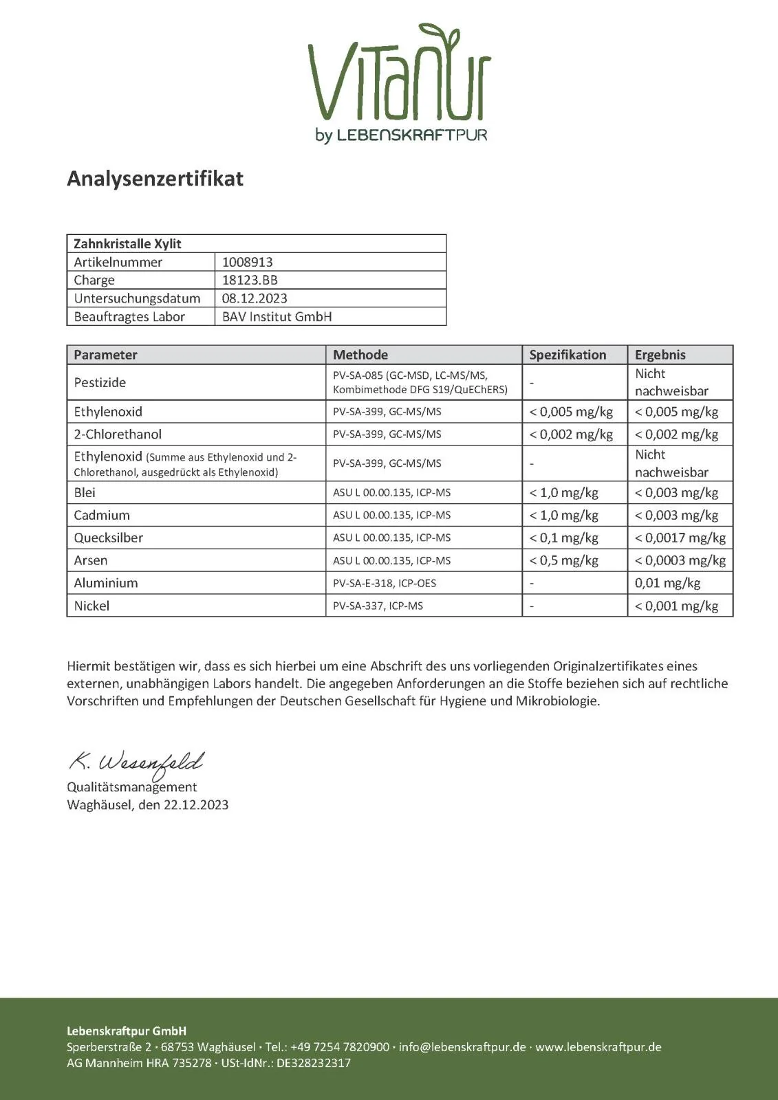Zahnkristalle® Xylit - Image 5