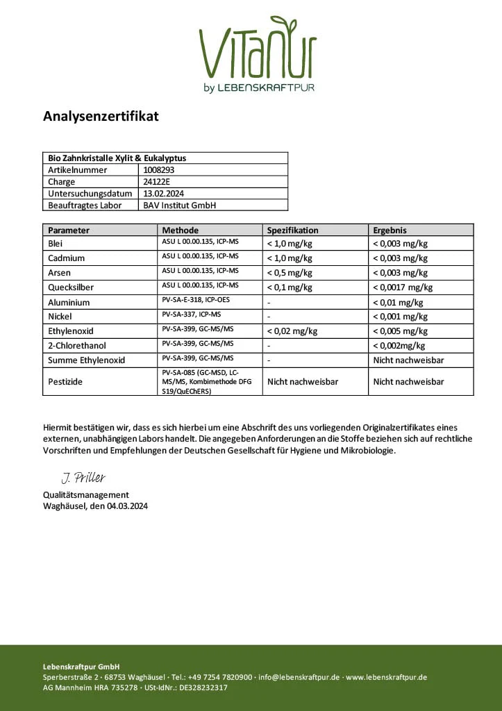 Zahnkristalle® Xylit & Eukalyptus - Image 4